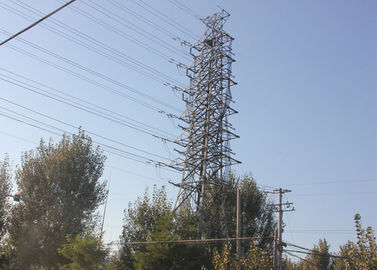 S235JR أبراج كهربائية عالية التوتر ، 10 - 1000KV برج خط نقل الجهد العالي