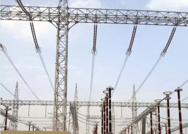 Electric Power Transformer Substation Steel Structures ASTM A572 Grade 50