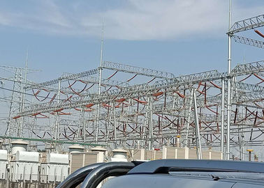 230KV هيكل محطة نقل الطاقة عالية القوة سهلة التركيب