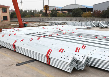 Double Circuit 500 Kv Transmission Tower , Q235B Mild Steel  Power Pylon